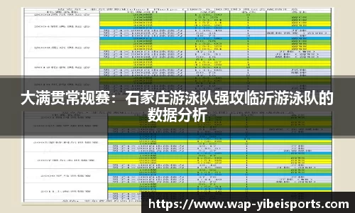 大满贯常规赛：石家庄游泳队强攻临沂游泳队的数据分析