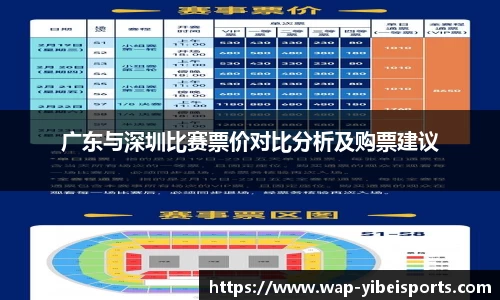 广东与深圳比赛票价对比分析及购票建议